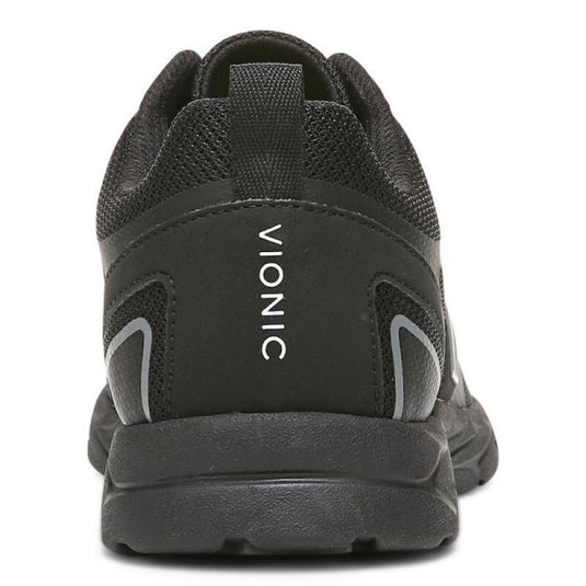 Vionic Women's Miles II Sneaker Black/Charcoal Synthetic