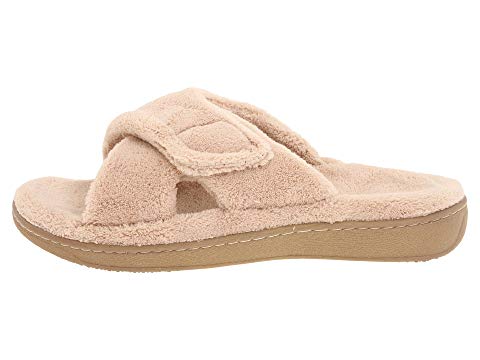 Vionic Women's Relax Hook & Loop Slippers Tan