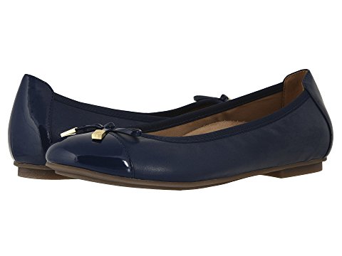 Vionic Women's Minna Ballet Flat Navy