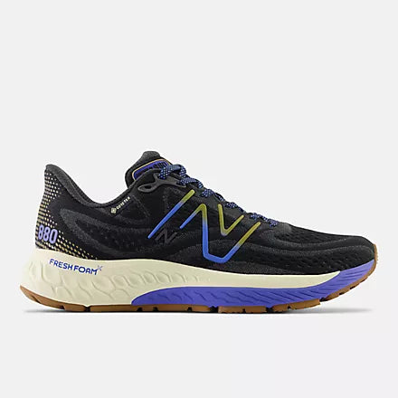 New Balance Women's Fresh Foam X 880v13 Gore-Tex Black With Marine Blue