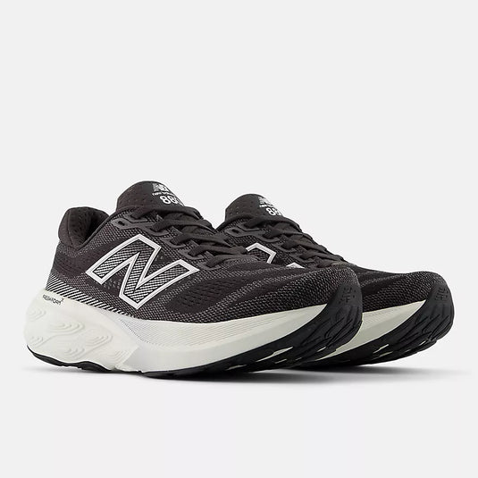 New Balance Men's Fresh Foam 880v15 Black/ White