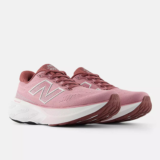 New Balance Women's Fresh Foam 880v15 Washed Burgundy/ silver metallic