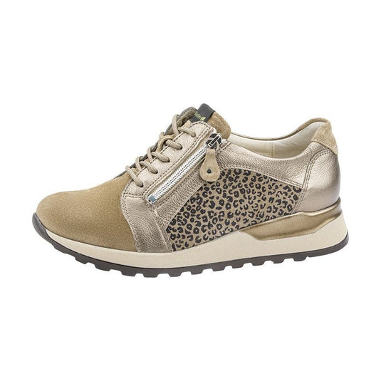 Waldlaufer Women's Hiroko Taupe Bronze