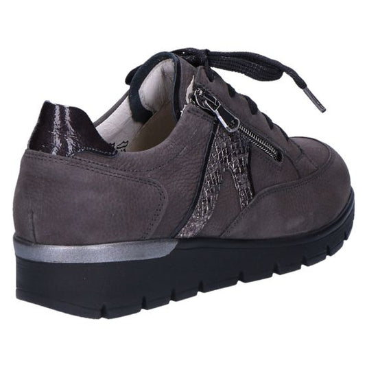 Waldlaufer Women's K-Ramona Sneaker Carbon