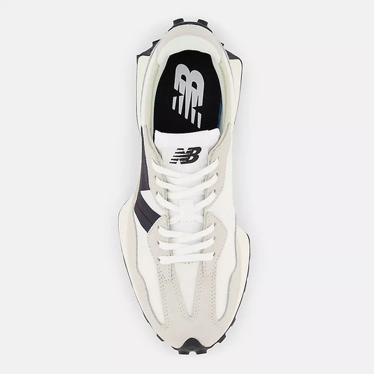 New Balance Women's 327 Sneaker White/Black