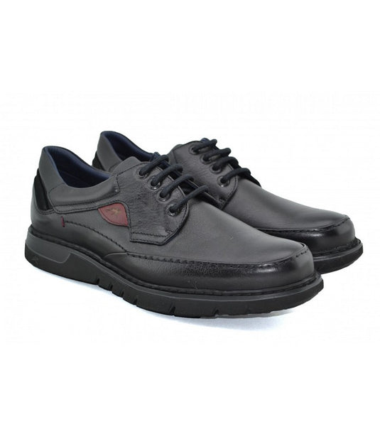 Men's Fluchos CELTIC F0248 Lace Dress Shoe Black